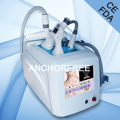 Portable Vacuum RF Laser Roller Multifunctional Beauty Machine 3 Handpieces 5 Tips